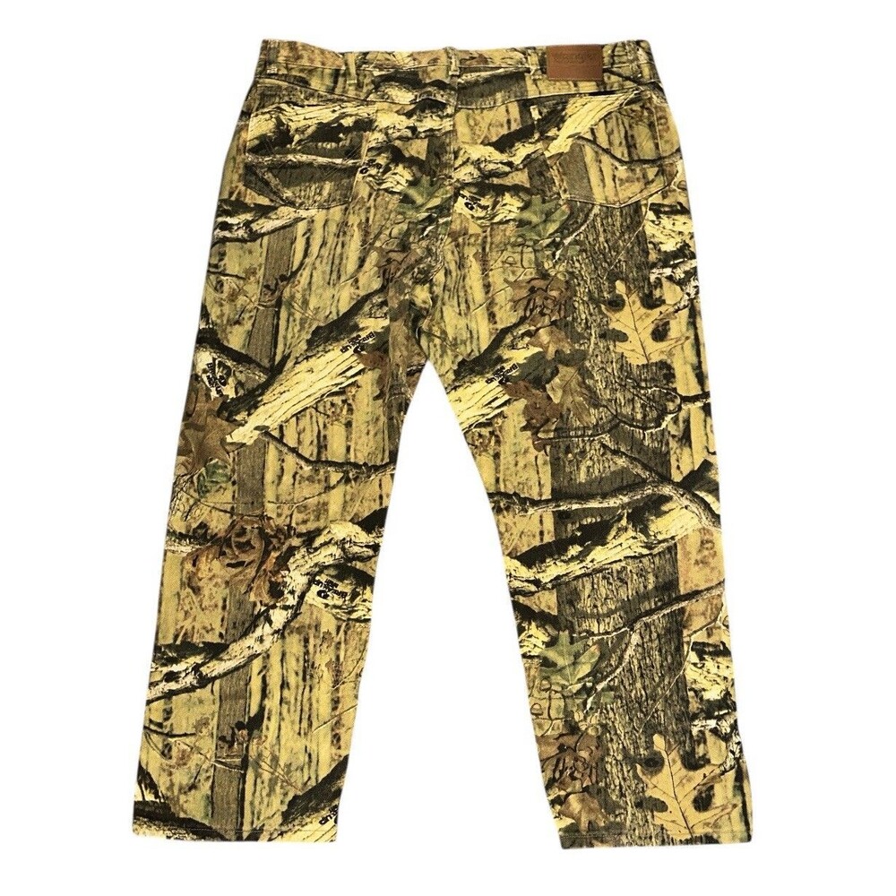Wrangler Pro Gear Mossy Oak BreakUp Infinity Camo Hunting Pants Mens 44x30* Read